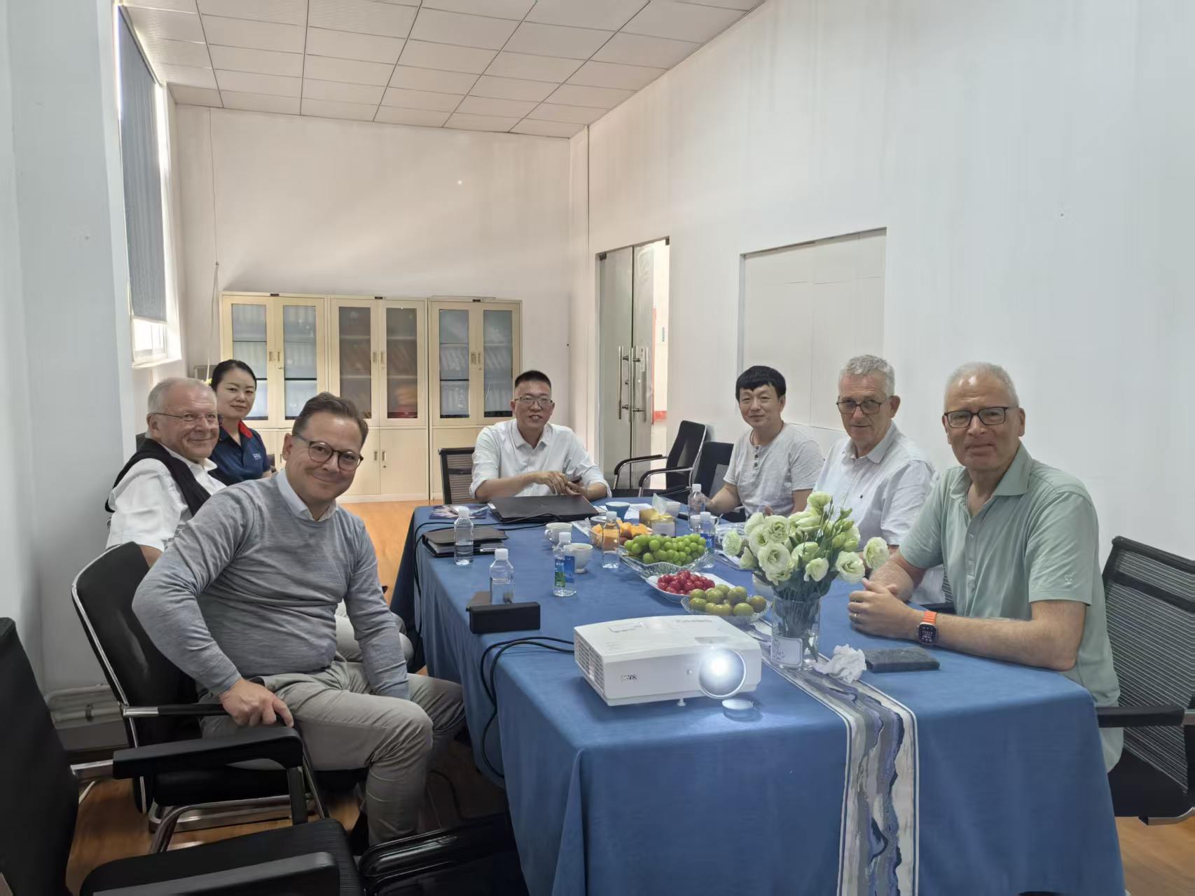 Project Negotiation Conference with German Clients at Shanghai Factory, SHANGHAI NTC TECHNOLOGY CO., LTD.